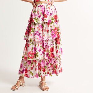 Tiered Maxi Skirt (Part of a Set)